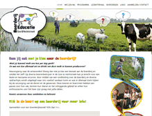 Tablet Screenshot of boerderij-educatie.nl